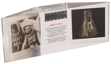 Lot #6035 Liberty Bell 7 Flown Film (Ltd. Ed. #250/1000) - Image 2