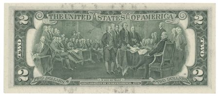 Lot #6466 Blue Origin NS-13 Flown $2 Dollar Bill - Image 2