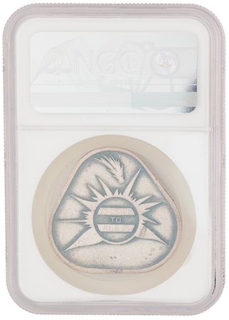 Lot #6360 Skylab 4 Flown Robbins Medallion - From the Personal Collection of Rusty Schweickart - NGC MS 64 - Image 2