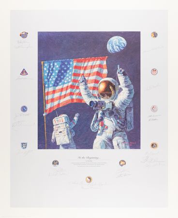Lot #6204 Apollo Astronauts (20) Multi-Signed