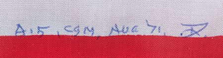 Lot #6264 Apollo 15 Flown Medium-Sized American Flag - From the Personal Collection of Dave Scott - Image 2