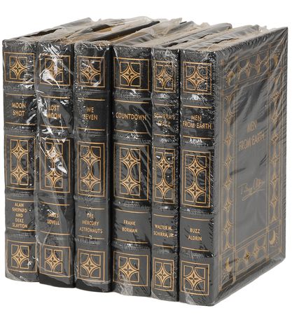 Lot #6322 The Astronaut's Library (6) Signed Books