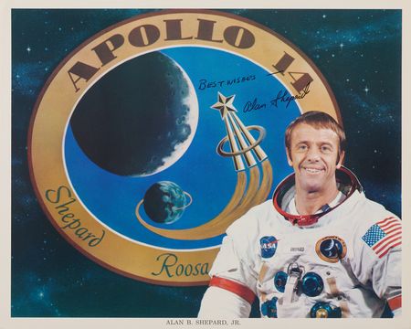 Lot #6317 Moonwalkers (12) Signed Photographs - Complete Set of Uninscribed NASA Lithographs - Image 6