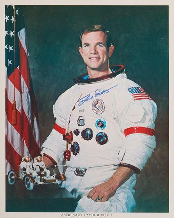 Lot #6317 Moonwalkers (12) Signed Photographs - Complete Set of Uninscribed NASA Lithographs - Image 8