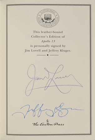 Lot #6323 Astronauts (3) Signed Books: Aldrin, Lovell, and Carpenter - Image 4