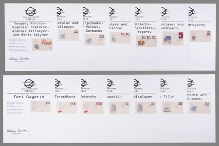 Lot #6471 Cosmonaut Signed KNIGA Covers - Complete Set of (14) - Image 2