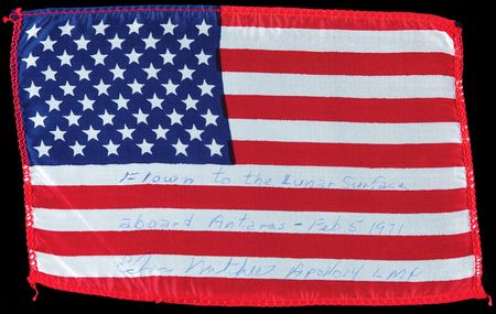 Lot #6235 Apollo 14 Lunar Surface-Flown American