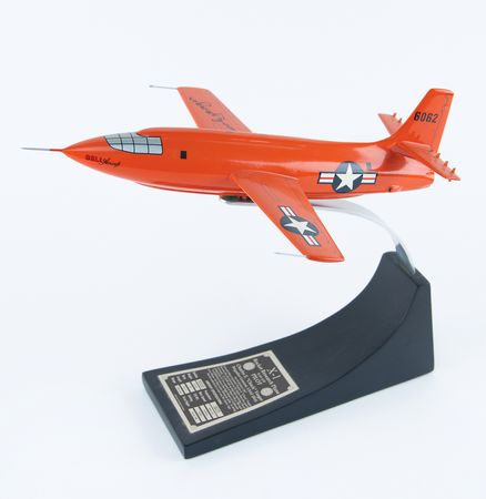 Lot #6012 Chuck Yeager Signed ‘Glamorous Glennis’ Bell X-1 Model - Image 3