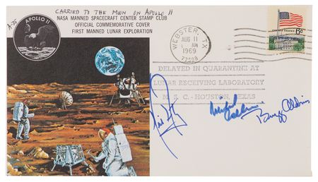 Lot #6129 Apollo 11 Crew-Signed 'Type 1'