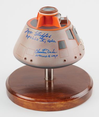 Lot #6321 Apollo Astronauts: Charlie Duke, Fred