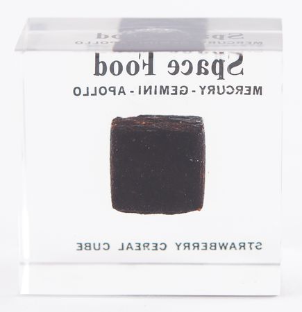 Lot #6045 NASA Space Food 'Strawberry Cereal Cube' - Created for the Mercury, Gemini, and Apollo Space Programs - Image 2