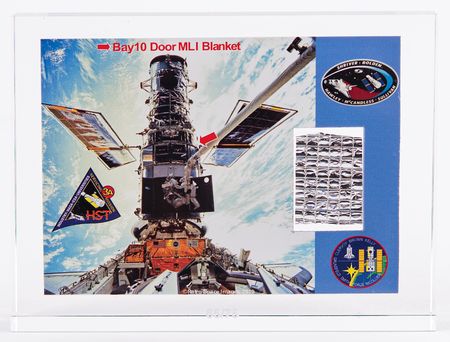 Lot #6449 Hubble Space Telescope Flown Insulation