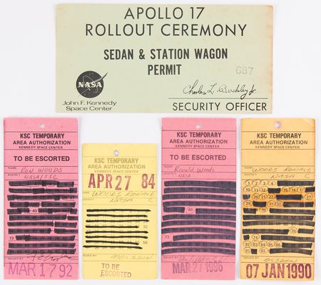 Lot #6312 Ron Woods (5) NASA Kennedy Space Center
