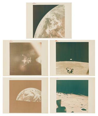 Lot #6146 Apollo 11 Set of (11) Original Red-Numbered NASA Photographs - Image 3
