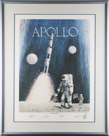 Lot #6315 Apollo Commanders: Neil Armstrong, James