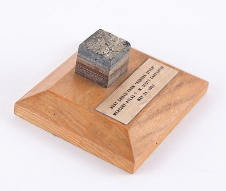 Lot #6039 Aurora 7 Flown Heat Shield