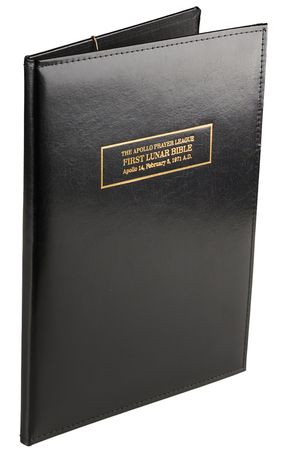 Lot #6231 Apollo 14 Flown Lunar Bible - Regally Presented Complete Microfilm King James Bible Carried to the Moon's Surface - Image 12