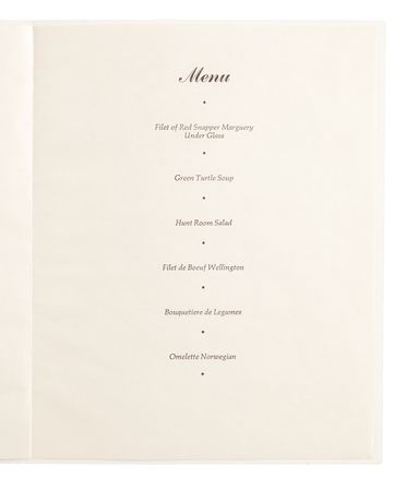 Lot #6314 Apollo Astronauts (10) Signed Omega Apollo Astronaut Appreciation Dinner Menu with Neil Armstrong, Buzz Aldrin, and Michael Collins - Image 3
