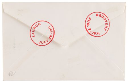 Lot #6267 Apollo 15 Flown 'Phases of the Moon' Cover with Crew-Signed Certificate - Image 4