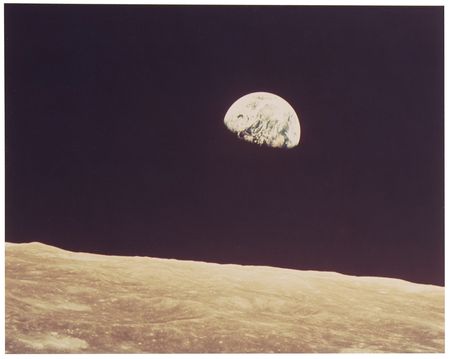 Lot #6095 Apollo 8 Original Oversized NASA