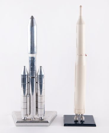 Lot #6458 Titan (2) Rocket and Launch Vehicle Display Models - Image 2