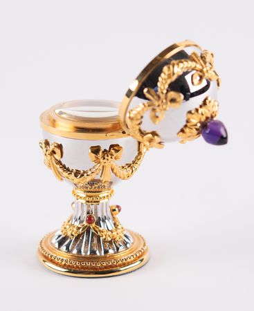 Lot #6233 Apollo 14 Lunar Bible 50-Page Fragment - Flown to the Lunar Surface, One of 32 Fabergé Egg Examples - Image 4