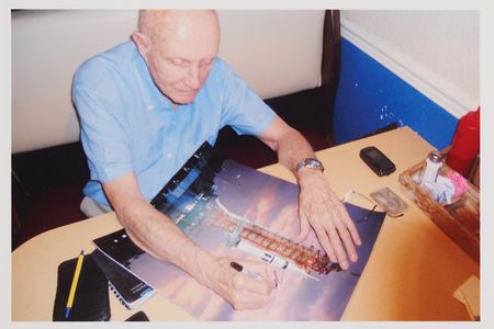 Lot #6376 Tom Stafford and Vance Brand Signed Oversized Photograph - Image 2