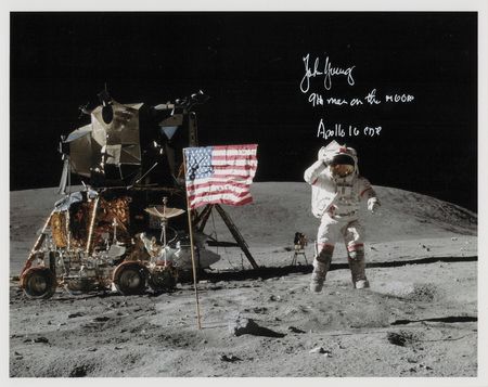 Lot #6286 John Young Signed Photograph