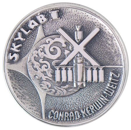 Lot #6357 Skylab 2 Flown Robbins Medallion - From