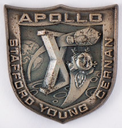 Lot #6112 Apollo 10 Flown Robbins Medallion - From