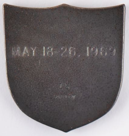 Lot #6112 Apollo 10 Flown Robbins Medallion - From the Personal Collection of William E. Thornton - Image 2