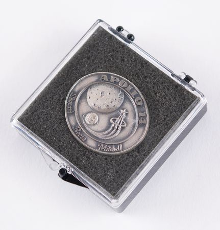 Lot #6224 Apollo 14 Flown Robbins Medallion - From the Personal Collection of William E. Thornton - Image 4