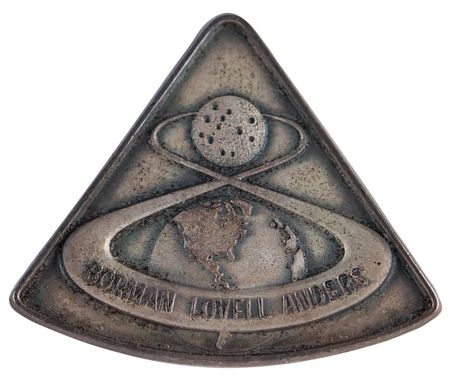 Lot #6097 Apollo 8 Flown Robbins Medallion - From