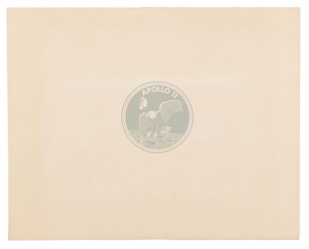 Lot #6131 Apollo 11 Crew-Signed Lunar Plaque Presentation with Collection of Ephemera from Nixon’s 1969 ‘Dinner of the Century’ - Image 3