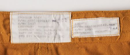 Lot #6371 Skylab Medical Experiment Altitude Test (SMEAT) Jacket and Trouser Assemblies - From the Personal Collection of William E. Thornton - Image 6