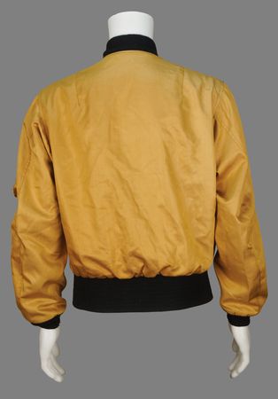 Lot #6353 Apollo-Era NASA-Issued 'Mustard Yellow' Flight Jacket - From the Personal Collection of William E. Thornton - Image 2