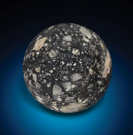 Lot #6479 NWA 12691 — Lunar Meteorite Rendered as