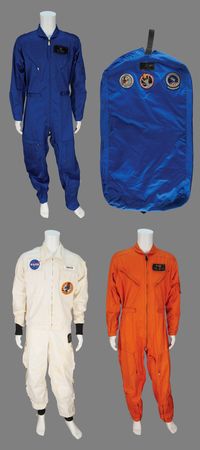 Lot #6367 Skylab and Shuttle-Era Suits (3) and