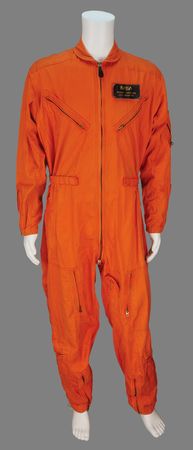 Lot #6367 Skylab and Shuttle-Era Suits (3) and Garment Bag - From the Personal Collection of William E. Thornton - Image 10
