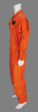 Lot #6367 Skylab and Shuttle-Era Suits (3) and Garment Bag - From the Personal Collection of William E. Thornton - Image 11
