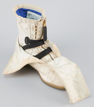 Lot #6065 Frank Borman Gemini G-4C Space Suit Boot (1965) - Image 5