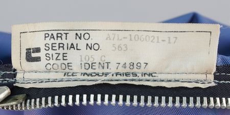 Lot #6342 Apollo A7L Space Suit Pressure Restraint Boot by ILC Industries - Image 6