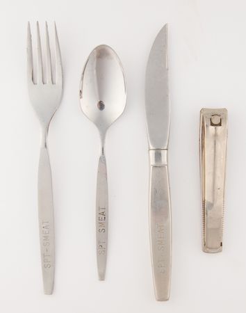Lot #6372 Skylab Medical Experiment Altitude Test (SMEAT) Utensils and Food - From the Personal Collection of William E. Thornton - Image 2