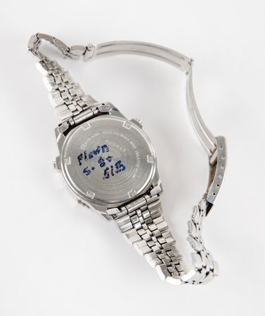 Lot #6403 STS-8 and STS-51-B Flown Seiko 'Astronaut' Watch - From the Personal Collection of William E. Thornton - Image 3