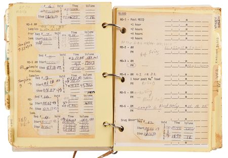 Lot #6404 STS-8 Medical Checklist [Attested Flown] - From the Personal Collection of William E. Thornton - Image 8