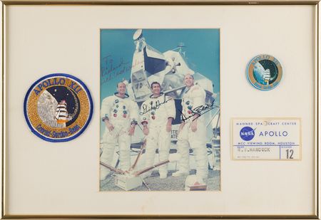 Lot #6202 Apollo 12 Signed Photograph
