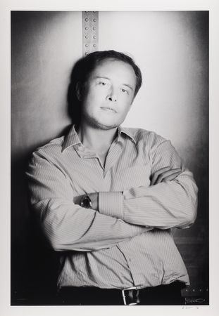 Lot #6460 Elon Musk Original Photographic Print by