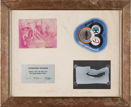 Lot #6365 Skylab 4 Treadmill Artifact Presentation