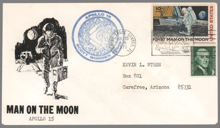 Lot #6319 Apollo Astronauts (11) Signed Cover with Bean, Mitchell, Evans, and Haise - Image 2