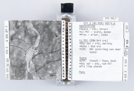 Lot #6299 Apollo 17 Flown and Lunar Surface-Used EVA-2 Cuff Checklist - From the Personal Collection of Gene Cernan - Image 10